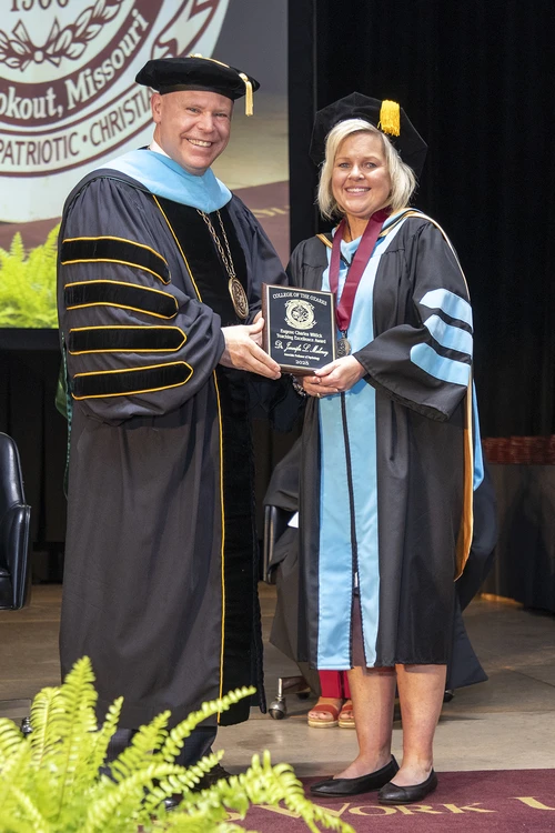 Dr. Maloney receives award